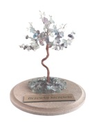 KAMEO Drzewko Szczęścia Fluoryt 11cm (1719)