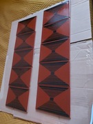 Stare plytki,kafelki z prl,10 sztuk,ciekawy dekor