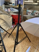 Zestaw fotograficzny parasolki statywy żarówki studio fotograficzne