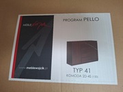 2 komody w kolorze wenge