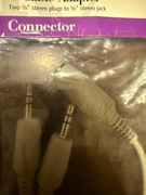 Multimedialny adapter RadioShack 42-2496 1/8" Wtyk stereo do gniazda stereo