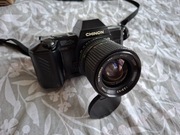 Aparat analogowy Chinon cp-7m na klisze sprawny plus mały kompakt uszk