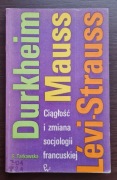 Książka Ciągłość i zmiana socjologii francuskiej