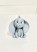 Figurka z masy cukrowej ozdoba tort słoń jungle cake