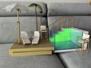 Basen dla lalek Rainbow High