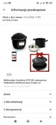 Multicooker Tefal Cook4me Touch CY912 szybkowar 6 l WI-FI 13 funkcji czarny