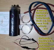 Kondensator Car Audio Dietz 1Farad z wyświetlaczem kable żaróweczka Gdynia
