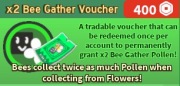 Bee Swarm Simulator x2 Bee Gather Voucher