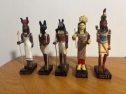 Figurki Dekoracyjne Bogowie Egipt Zestaw