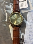 Nowy męski zegarek pier one złoty