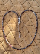 Naszyjnik „Szafirowa Noc” rękodzieło