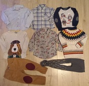 Koszule, sweter, chłopiec 92-98