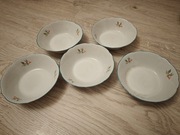 5 miseczek/deserek porcelanowych Ćmielów