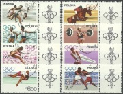 Apel Olimpijski Fi 1613-20 kasowane z przywieszkami