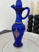 Stary kobaltowy flakon Avon 