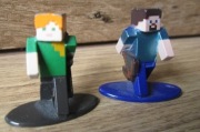 Figurki Alex i Steve - Jada Minecraft Nano