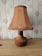 Lampa ceramicza vintage retro 