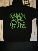 Bluza Custom GTA San Andreas  z dużym  "Groove street 4 life" na plecach XL