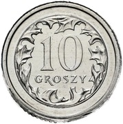 98. PRÓBA TECHNOLOGICZNA ALUMINIUM 10 groszy 2005 - BARDZO RZADKIE