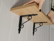 Półka wisząca styl industrialny 