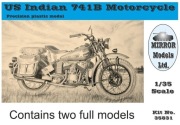 MIRROR MODELS 1/35 35831 US INDIAN 741B MOTORCYCLE (2 MODELE)