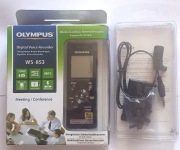 Cyfrowy dyktafon Olympus WS-853 8 GB + mikrofon MM1