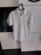 Polo Lacoste 176cm 16 stan idealny kolor biały