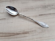 ŁYŻECZKA DO KAWY FILIŻANKI SREBRO 11 ŁUTÓW DANIA XIXw