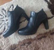 Botki Tamaris, rozmiar 37, czarne