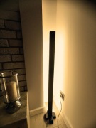 Lampa przyścienna czarna