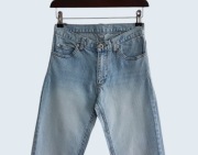 Damskie bawełniane spodnie niebieskie dzwony Vera Moda 36/S