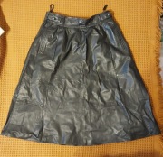 Skórzana spodnica C&A rozmiar 46