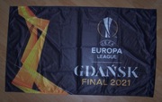 Flaga z finału EUROPA LEAGUE Gdańsk 2021.