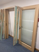 Drzwi wewnętrzne drewniane