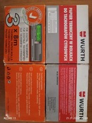 Papier termiczny do tachografów. 4 opakowania x 3 rolki