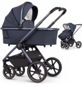 Wózek Venicci Tinum Stylish Navy 2w1 granatowy