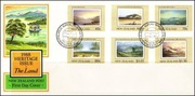 Nowa Zelandia - Widoki, ziemia FDC (zestaw 12002)