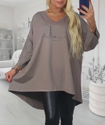 plus size bawełna z laykrą