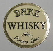 WAFEL PODSTAWKA PODKŁADKA DARK WHISKY POLMOS ZIELONA GÓRA