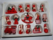 Ozdoby Choinkowe Drewniane Bombki