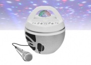 Głośnik karaoke kula disco