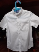 Koszula chłopięca biała 122 coccodrillo