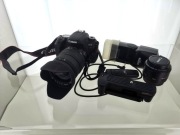 Canon 77D + dwa obiektywy + dwa statywy i akcesoria. Przebieg tylko 1662