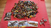 DUŻO klocków LEGO z instrukcjami. 