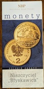 Folder NBP 2012 - Niszczyciel Błyskawica 2 zł GN