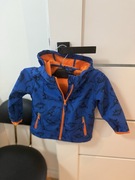 Kurteczka chłopięca deszczówka z polarem w dinozaury 98 stan bardzo dobry 