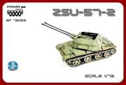 Model z druku 3D ZSU-57-2    1/72