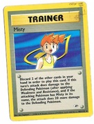 Trainer Misty #102 Pokemon Gym Heroes