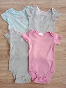 4 x Body krótki rękaw Carter's rozm.68/74