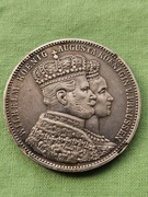 Talar koronacyjny. 1861 r. Prusy. Srebro.